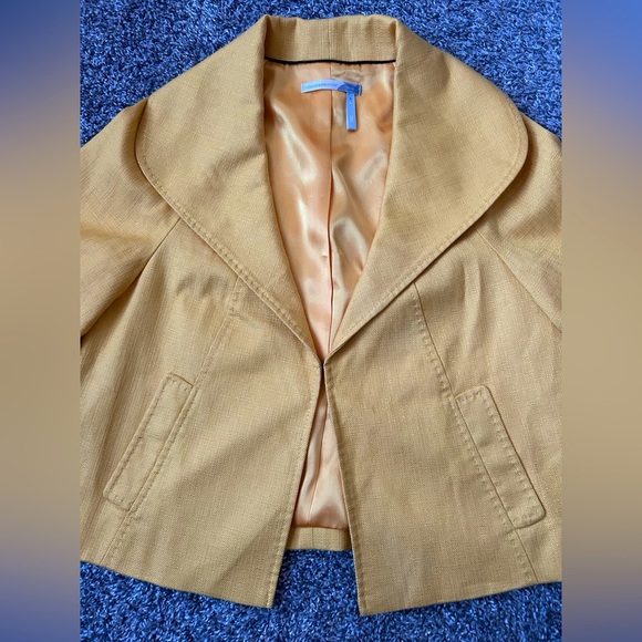 Classiques Entier gold yellow short structures jacket size small - Picture 6 of 11